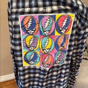 Croft & Barrel distressed Plaid Shirt